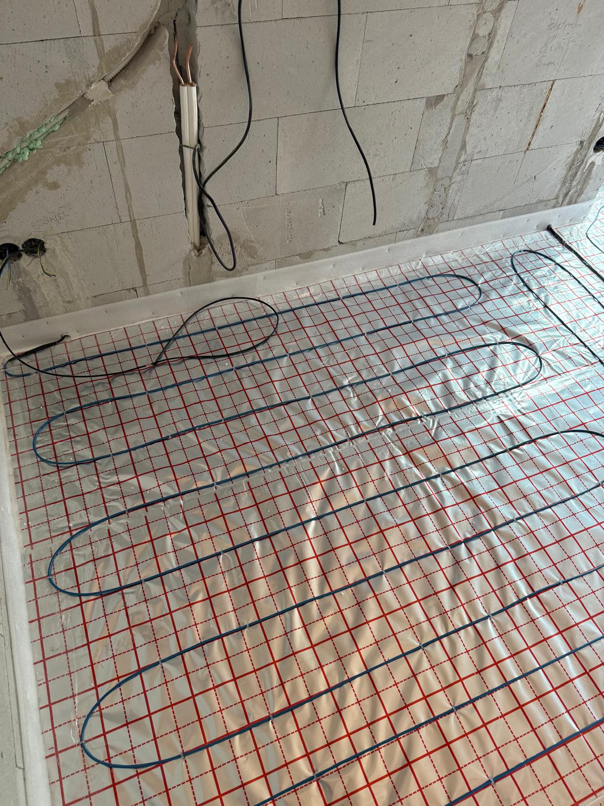Elektrické podlahové topení – pokládka